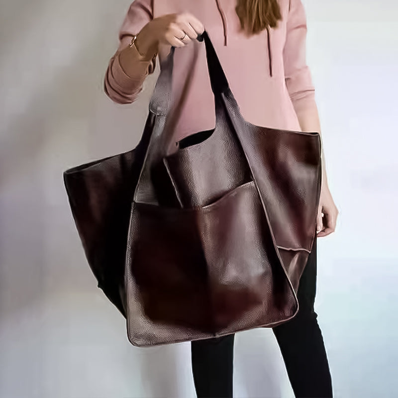 Large Leather Tote Bags for Women