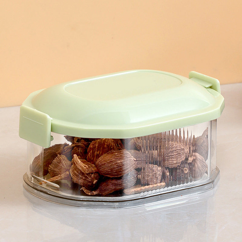 Spice Organizer Container with Stackable Layers