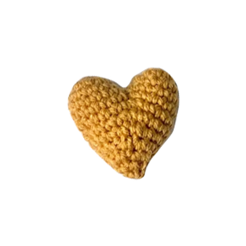 Handmade Crochet Heart Shaped Bag