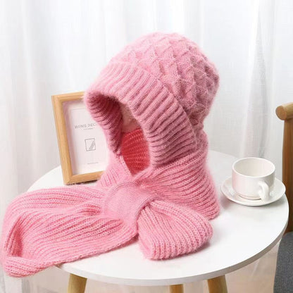 Warm Windproof Hearing Protection Hat Set
