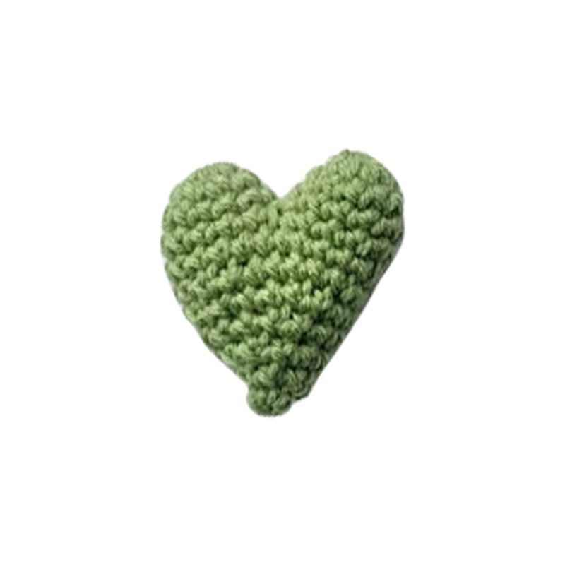 Handmade Crochet Heart Shaped Bag