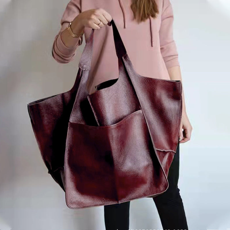 Large Leather Tote Bags for Women