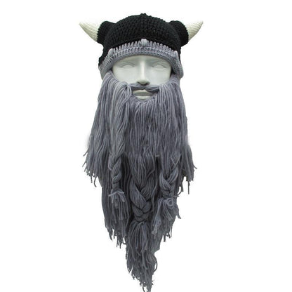 Warm Viking Winter Beanie Hat