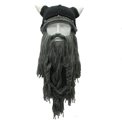 Warm Viking Winter Beanie Hat