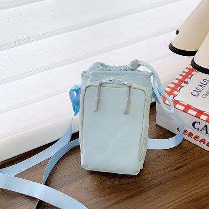Insulated Crossbody Water Bottle Pouch Bag