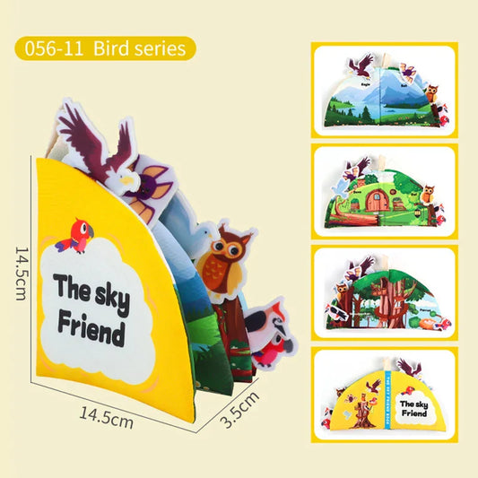 Sensory Baby Book - Interactive Touch & Feel Toy - Fesara