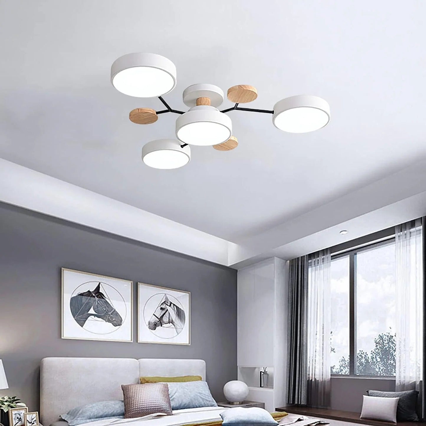 Stylish LED Flush Mount Ceiling Light Fixtures