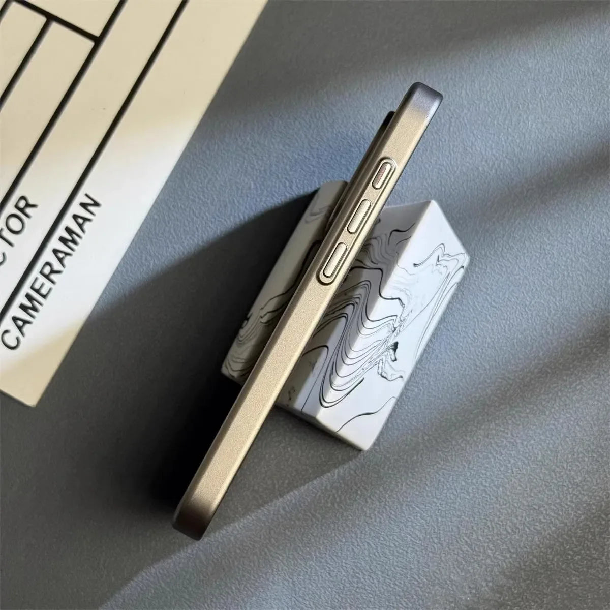 Thin Protective Phone Cover Anti Shock Textured Matte