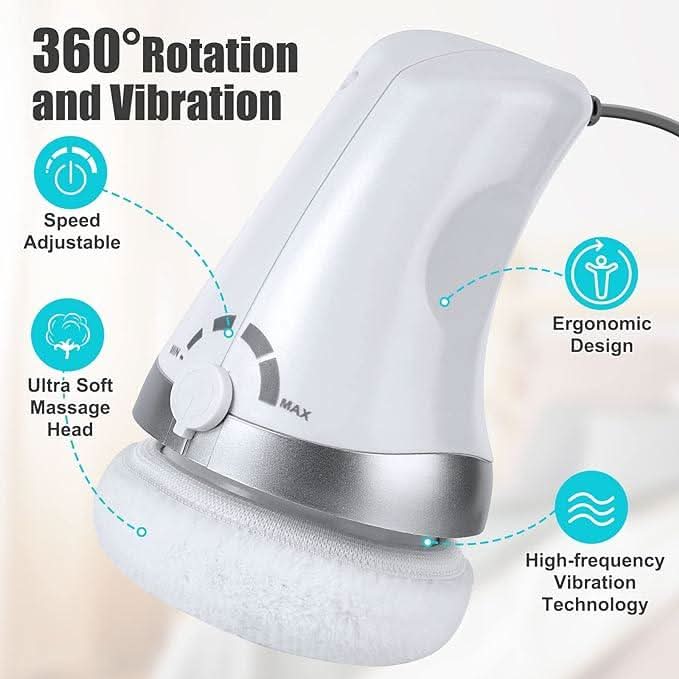 Pro Body Massager with 6 Interchangeable Heads
