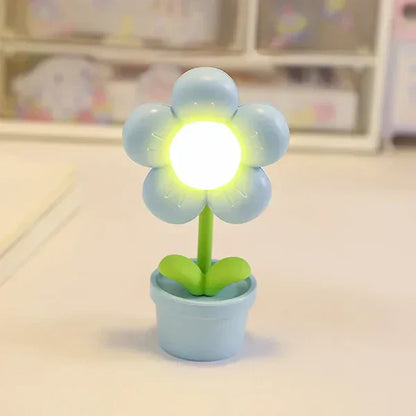Pretty Floral Calming Desk Lamp