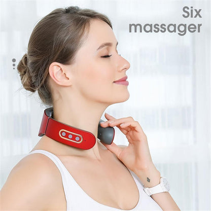 Relaxing Heated Neck and Shoulder Massage Pillow