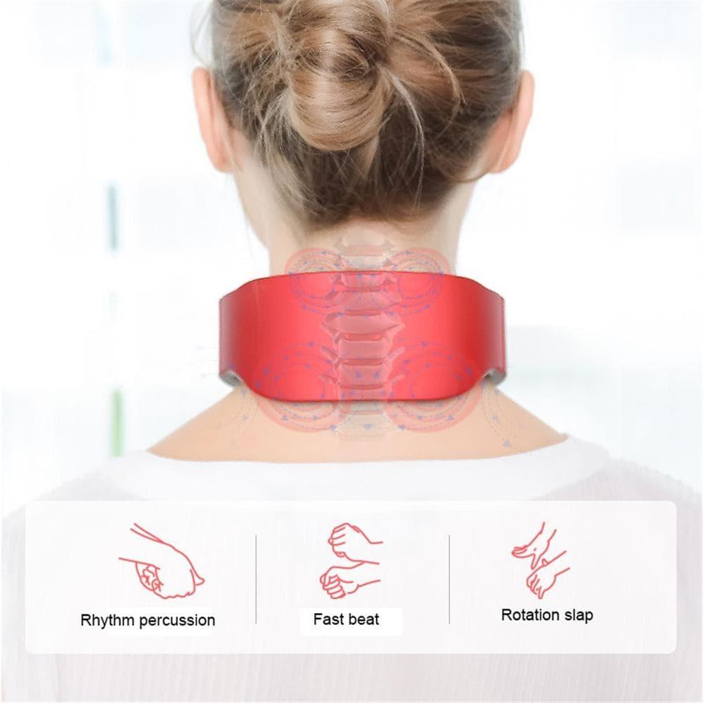 Relaxing Heated Neck and Shoulder Massage Pillow