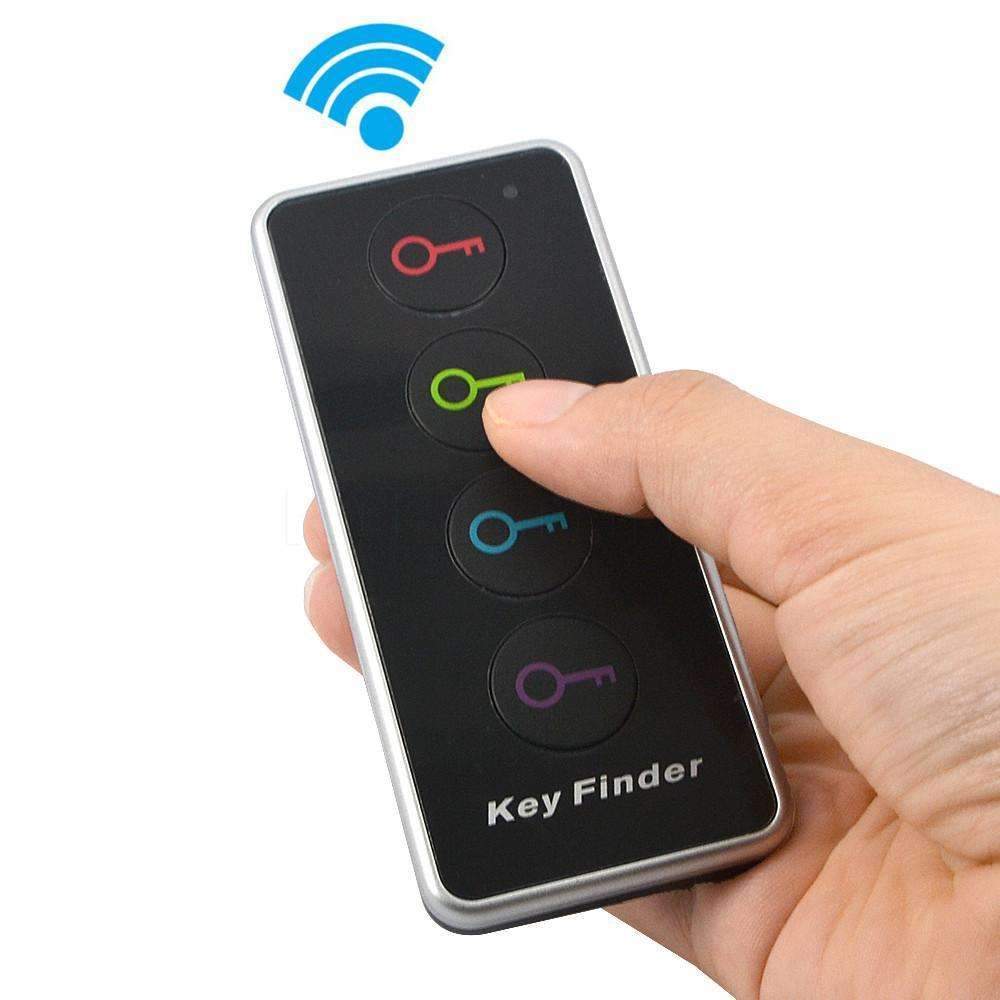 Wireless Key Finder Tracker with LED Light and 4 Receivers