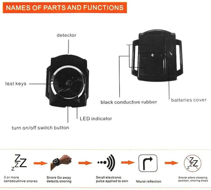 Stop Snoring Wristband - Sleep Better Tracker