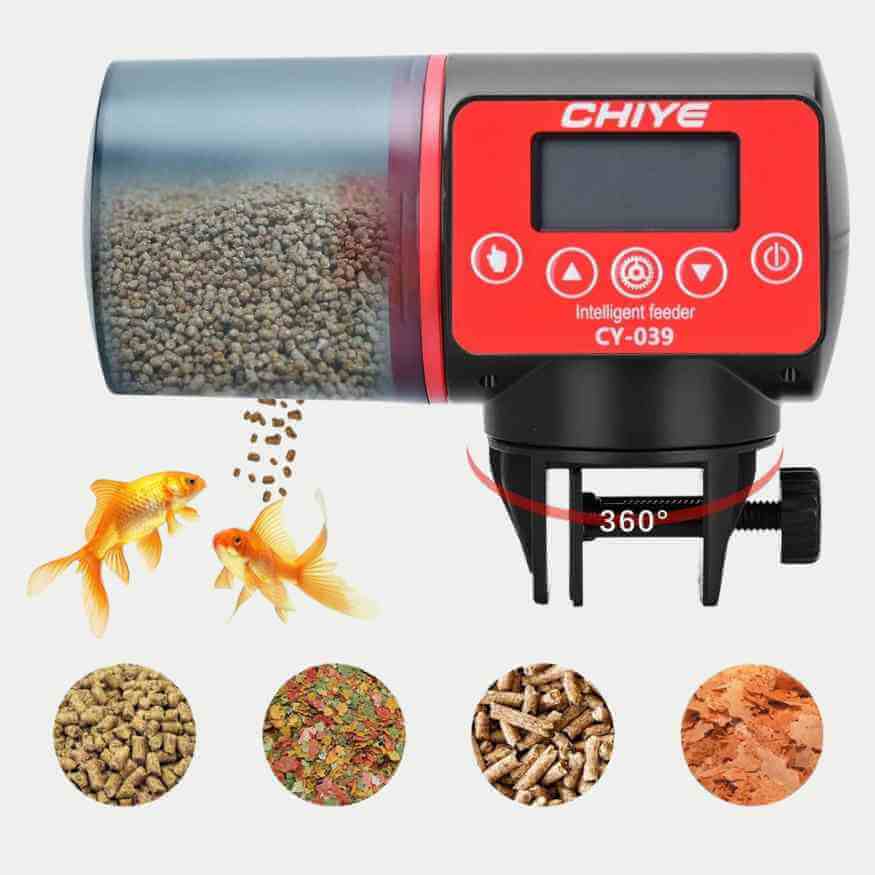 Easy Auto Fish Food Dispenser - Fesara