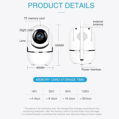 Wireless 360° Home Security Camera