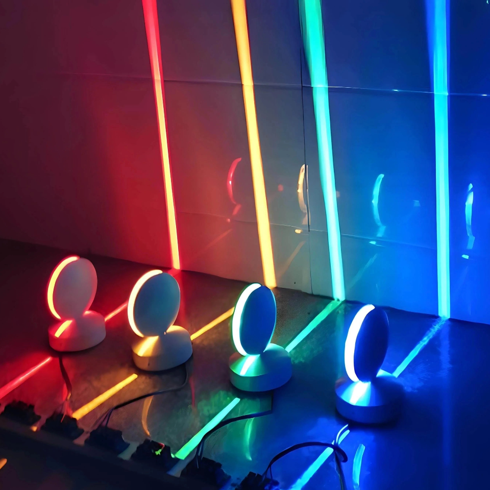 Colorful LED Light Strip with 360° Color Changing Effect