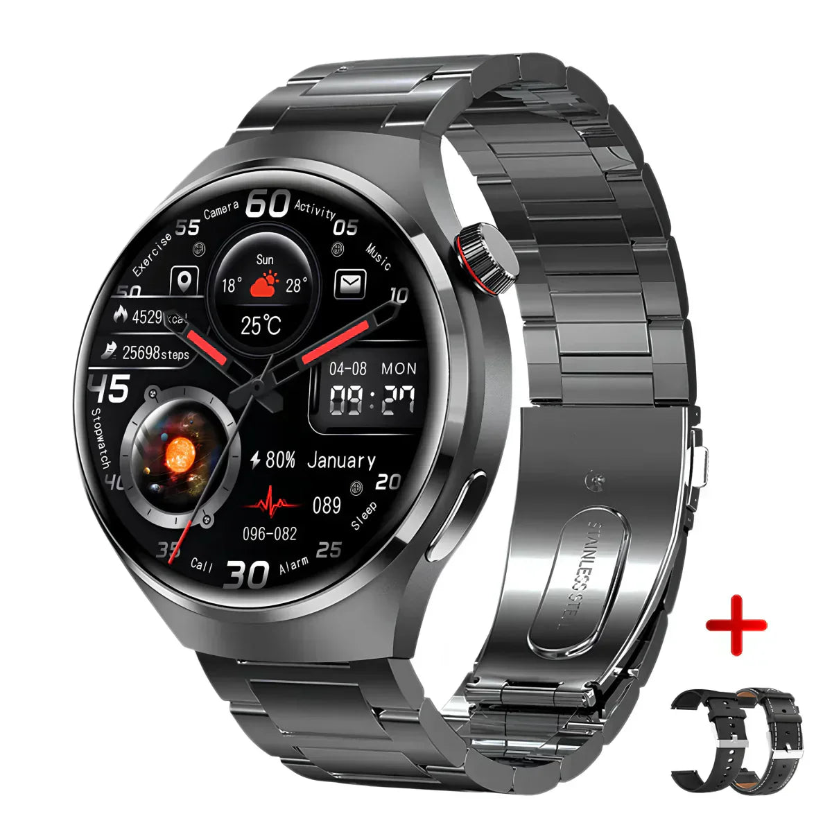 Advanced Fitness Smartwatch – High Tech Sport Watch - Fesara