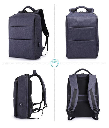 Spacious USB Laptop Travel Bag