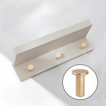 Sturdy Wooden Wall Shelf with Hooks Storage Organizer