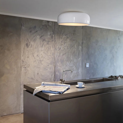 Contemporary Dimmable Round Ceiling Lamp