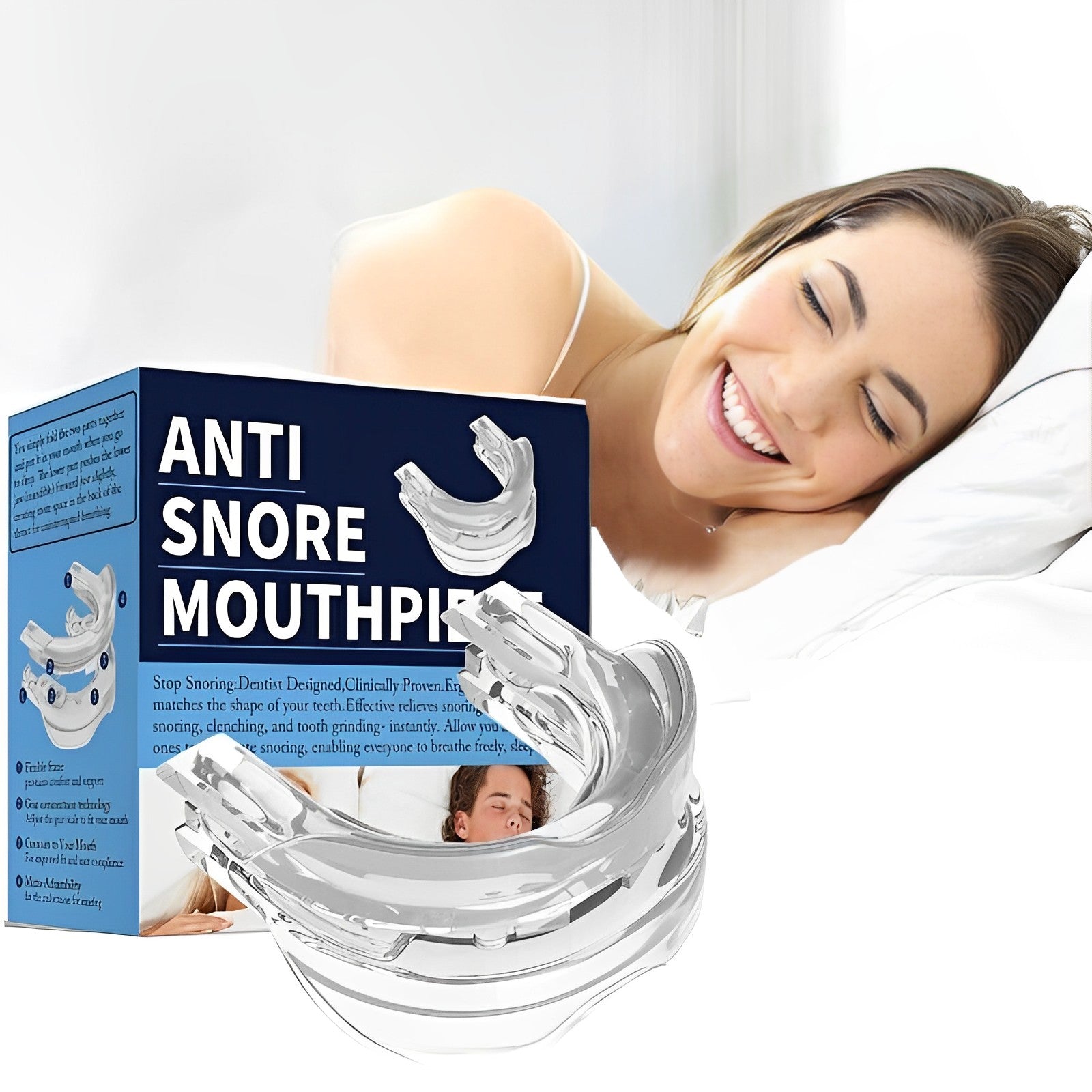 Snore Stopper Mouth Guard for Sleep Apnea Protection - Fesara