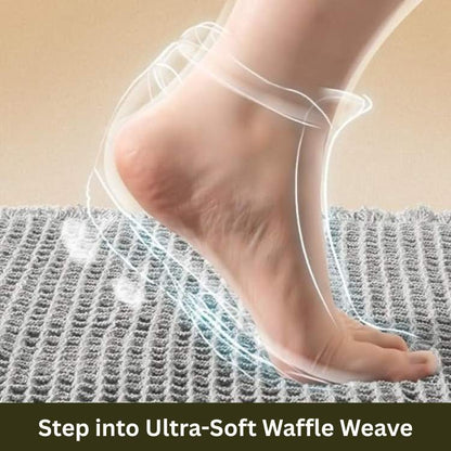 SoakFree Waffle Bath Mat - Bath Mat - Wild Eye Vision