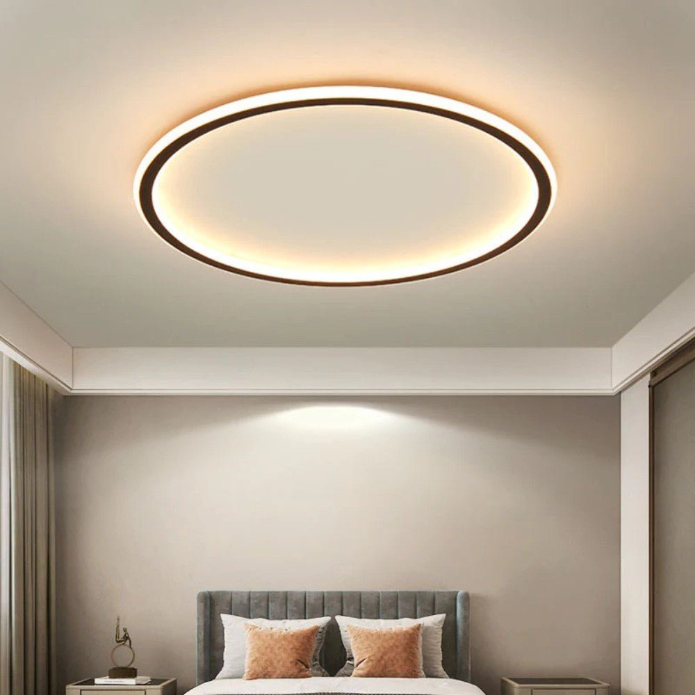 Warm White Circular Overhead Lamp - Fesara