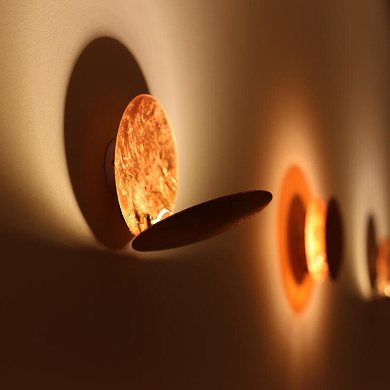 Solar Powered Black Wall Light - Fesara