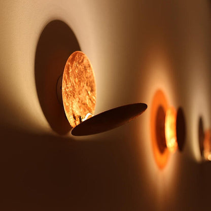 Solar Powered Black Wall Light - Fesara