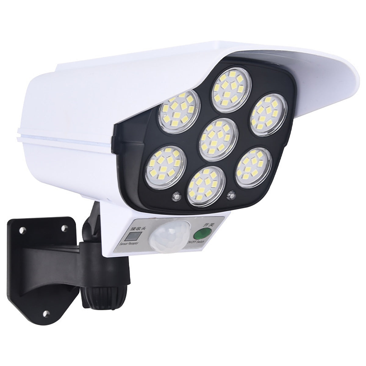 Outdoor Solar Powered Fake Security Camera