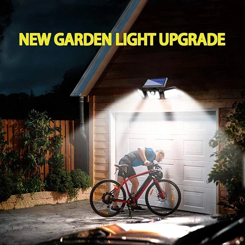 Outdoor Solar Powered Wall Light
