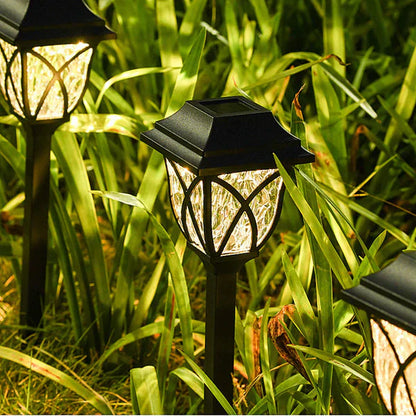 Solar Powered Outdoor Garden Lights with Soft Glow