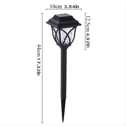 Solar Powered Outdoor Garden Lights with Soft Glow