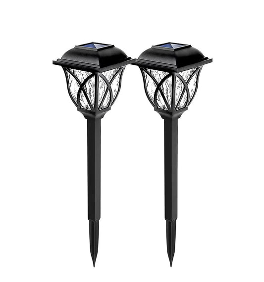 Solar Powered Outdoor Garden Lights with Soft Glow - Fesara