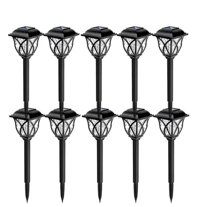 Solar Powered Outdoor Garden Lights with Soft Glow