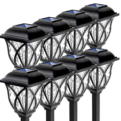 Solar Powered Outdoor Garden Lights with Soft Glow