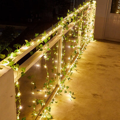 Solar Powered String Lights for Garden & Patio Decor