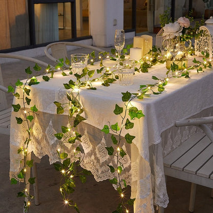 Solar Powered String Lights for Garden & Patio Decor