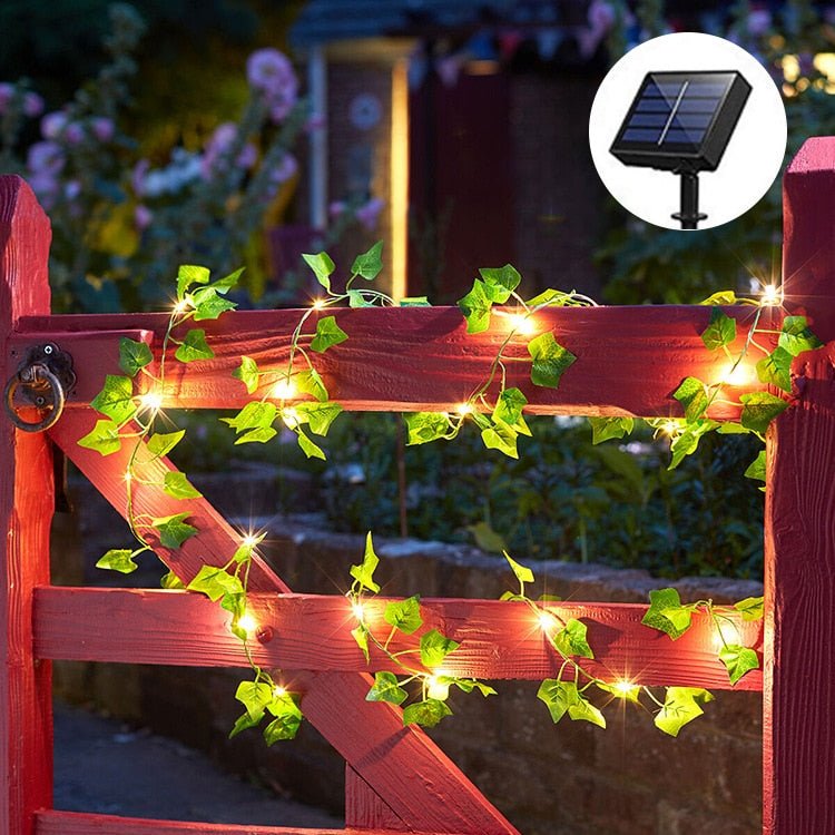 Solar Powered String Lights for Garden & Patio Decor