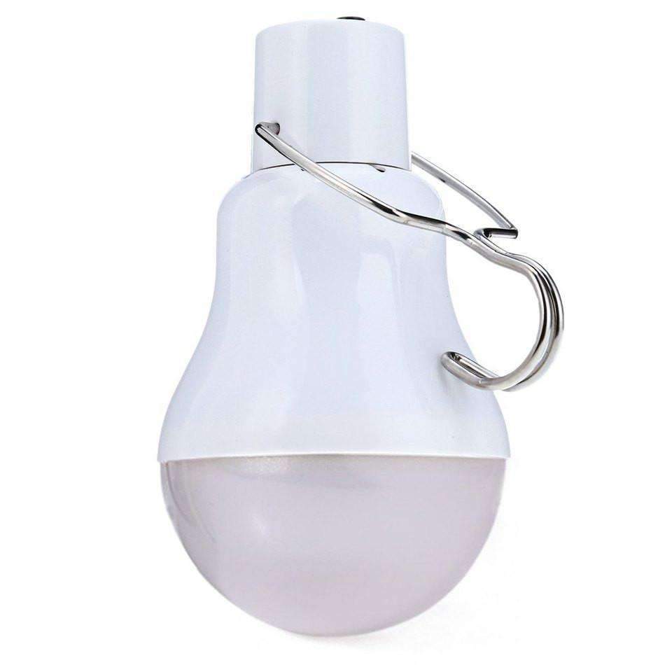Solar Powered LED Light Bulb for Home and Garden