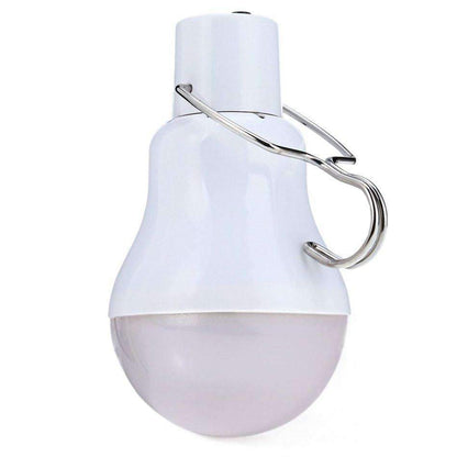 Solar Powered LED Light Bulb for Home and Garden