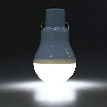 Solar Powered LED Light Bulb for Home and Garden
