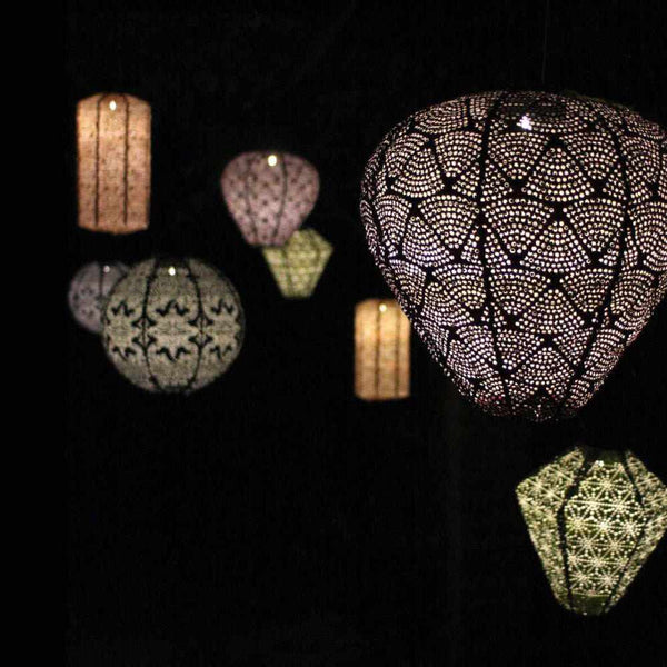 Outdoor Solar Lantern - Hot Air Balloon Design, Solar-Powered LED Light for Garden-6