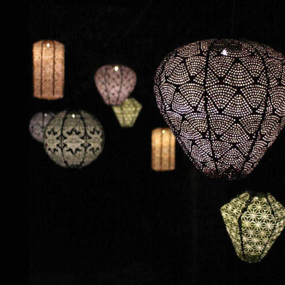 Outdoor Solar Lantern - Hot Air Balloon Design, Solar-Powered LED Light for Garden-6