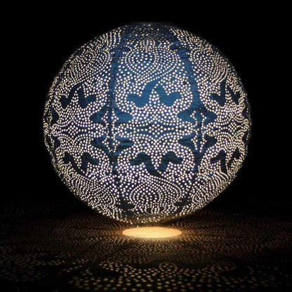 Solar Lantern Globe - Weather-Resistant Outdoor Solar Lantern for Garden Lighting-6