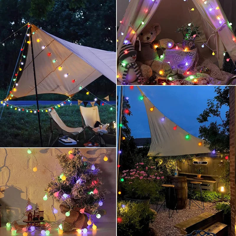 Outdoor Solar String Fairy Lights