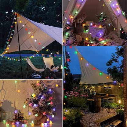 Outdoor Solar String Fairy Lights