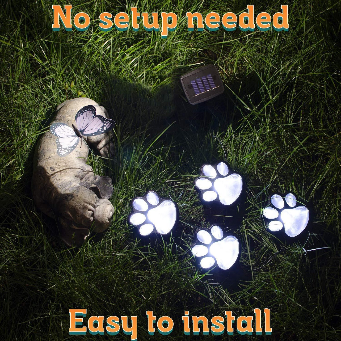 Colorful Animal Outdoor String Lights