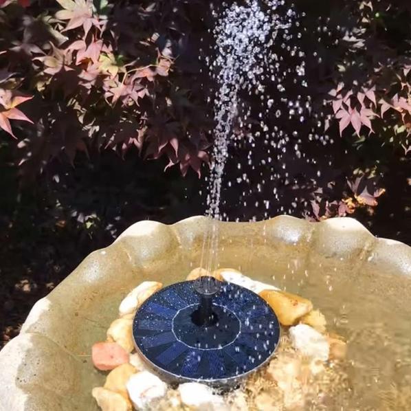 Outdoor Solar Water Fountain Pump Kit - Fesara